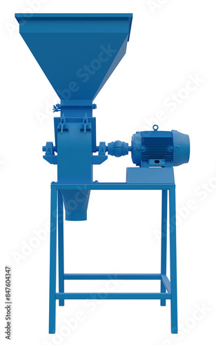 Hammer Mill 3D rendering isolated