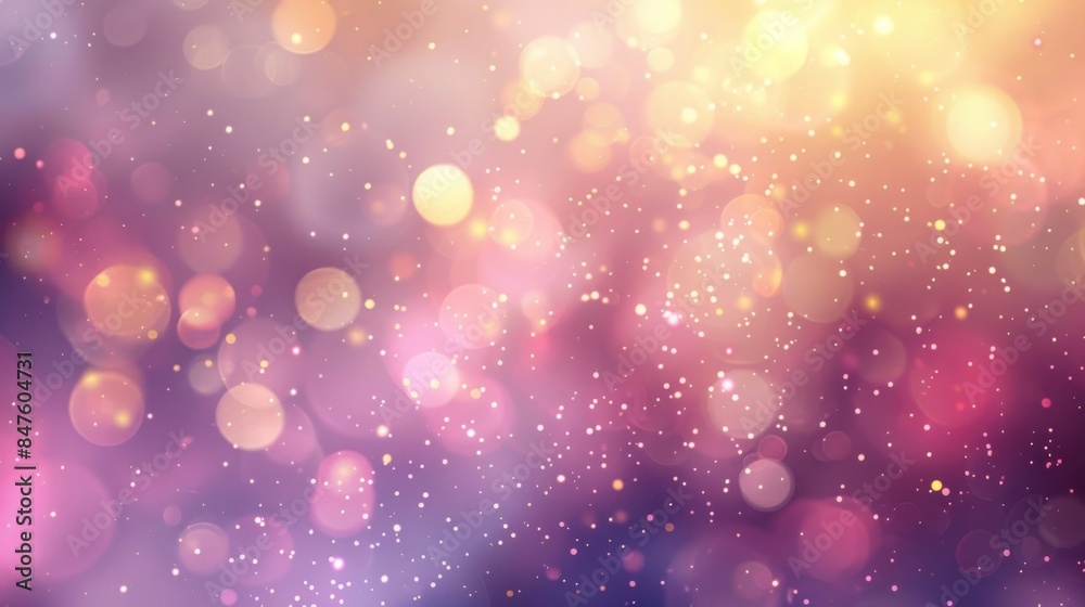 Bokeh light effect background generated by ai Bokeh light effect background generated by ai