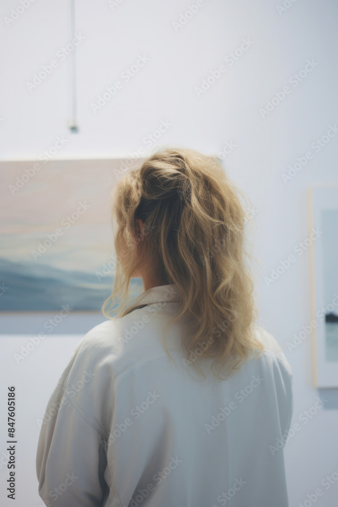 女, 女性, 女性の後ろ姿, 美術, 美術館, 美術鑑賞, デザイン, 絵画, アートを見る女性, Woman, female, female back view, art, art museum, art appreciation, design, painting, woman looking at art 女, 女性, 女性の後ろ姿, 美術, 美術館, 美術鑑賞, デザイン, 絵画, アートを見る女性, Woman, female, female back view, art, art museum, art appreciation, design, painting, woman looking at art