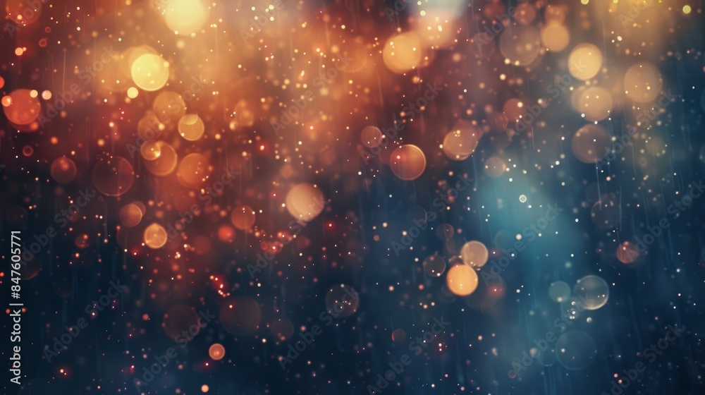 Bokeh light effect background generated by ai Bokeh light effect background generated by ai