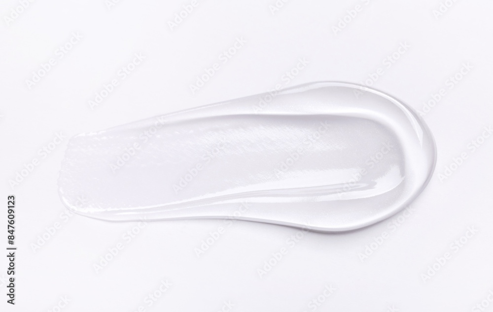 cosmetic smears cream gel texture on a light background cosmetic smears cream gel texture on a light background