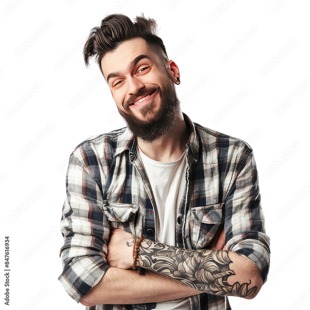 Photo Of A Man Without Background, Generative AI Photo Of A Man Without Background, Generative AI