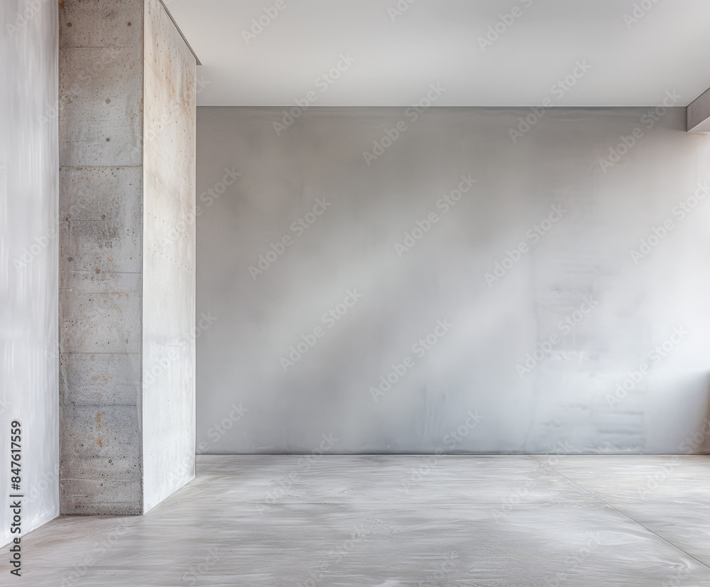 Empty office space with minimal furniture and copy space for text. Empty office space with minimal furniture and copy space for text.