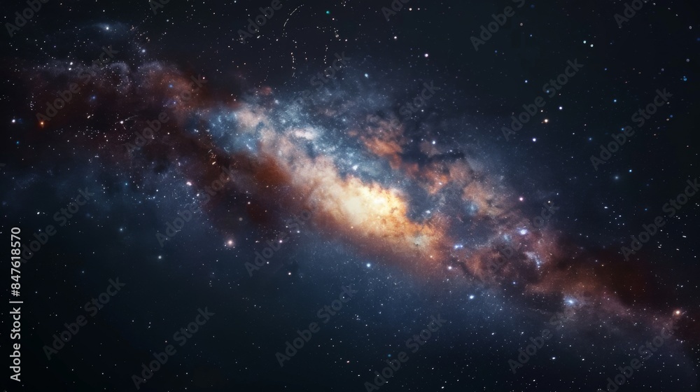 Cosmos galaxy background generated by ai Cosmos galaxy background generated by ai