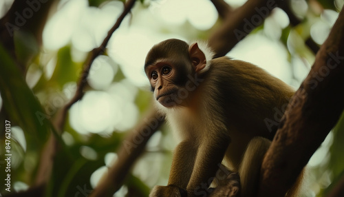 Monkey in Nature,