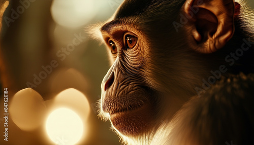 Monkey in Nature,
