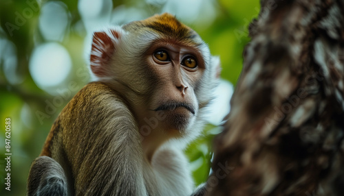 Monkey in Nature,