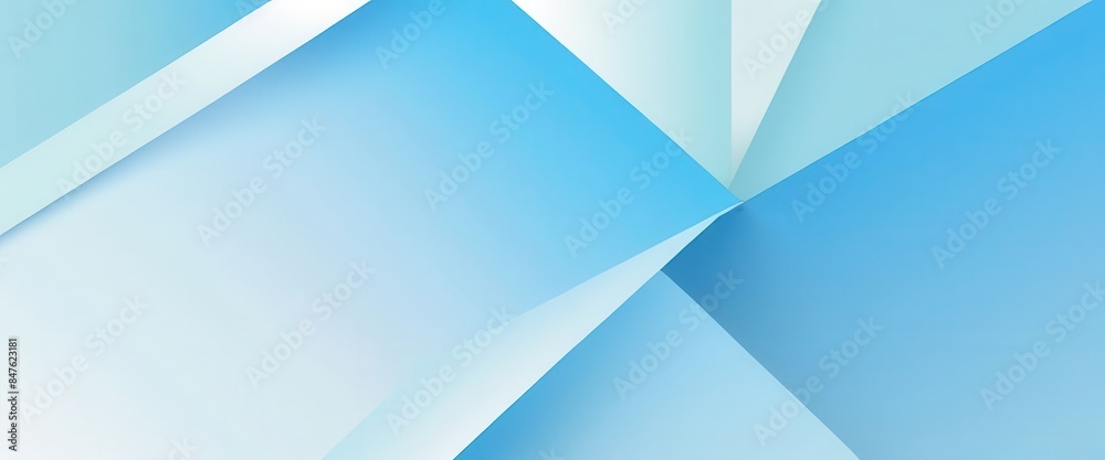 Blue and white geometric shapes. Blue and white geometric shapes.