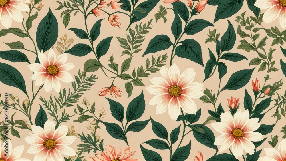 seamless floral pattern seamless floral pattern