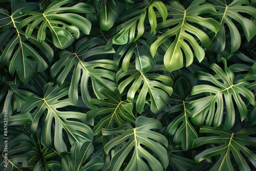 Monstera leaves leaves with Isolate on white background Leaves on white Monstera leaves leaves with Isolate on white background Leaves on white
