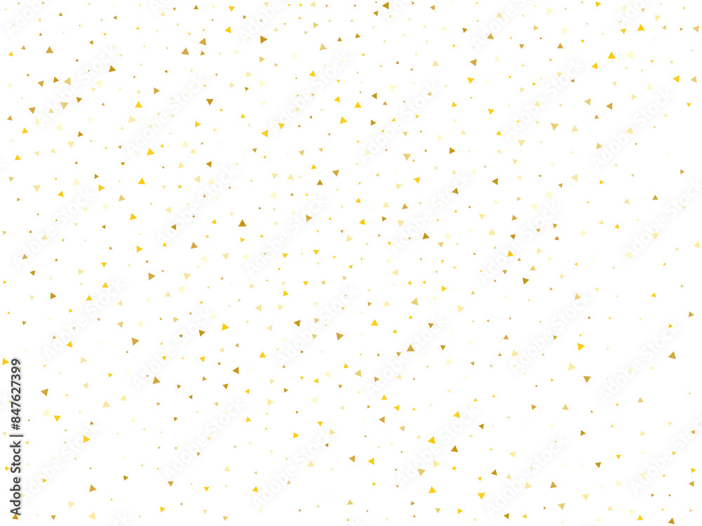 Yellow Triangle Confetti Yellow Triangle Confetti