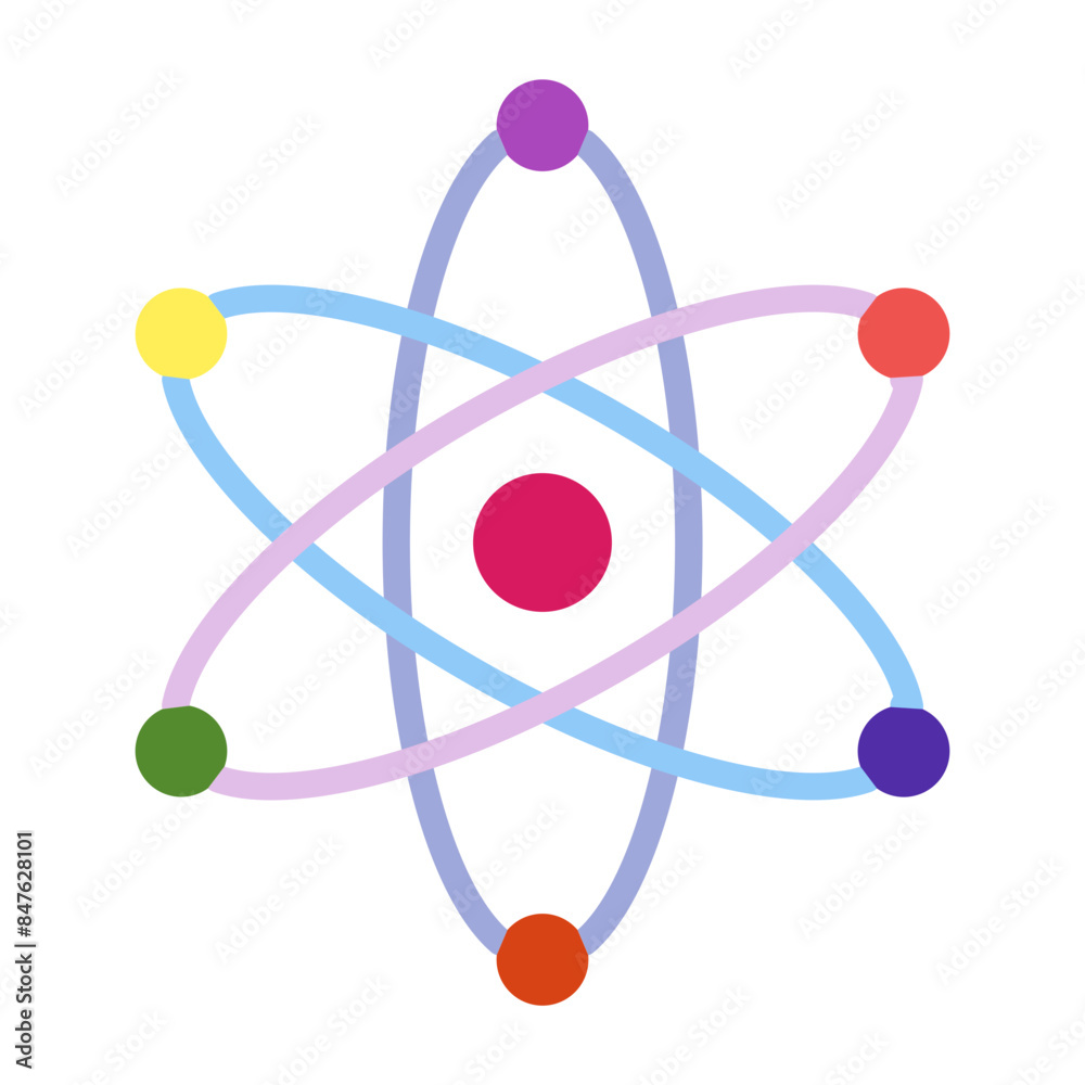 Science symbol  Flat icon