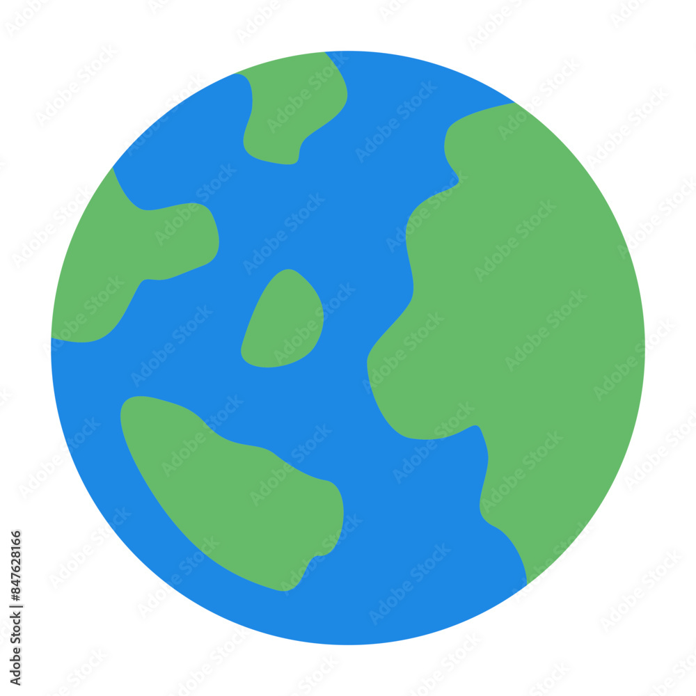 Earth globe Flat icon Earth globe Flat icon