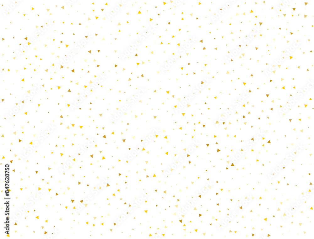 Yellow Triangle Confetti Yellow Triangle Confetti
