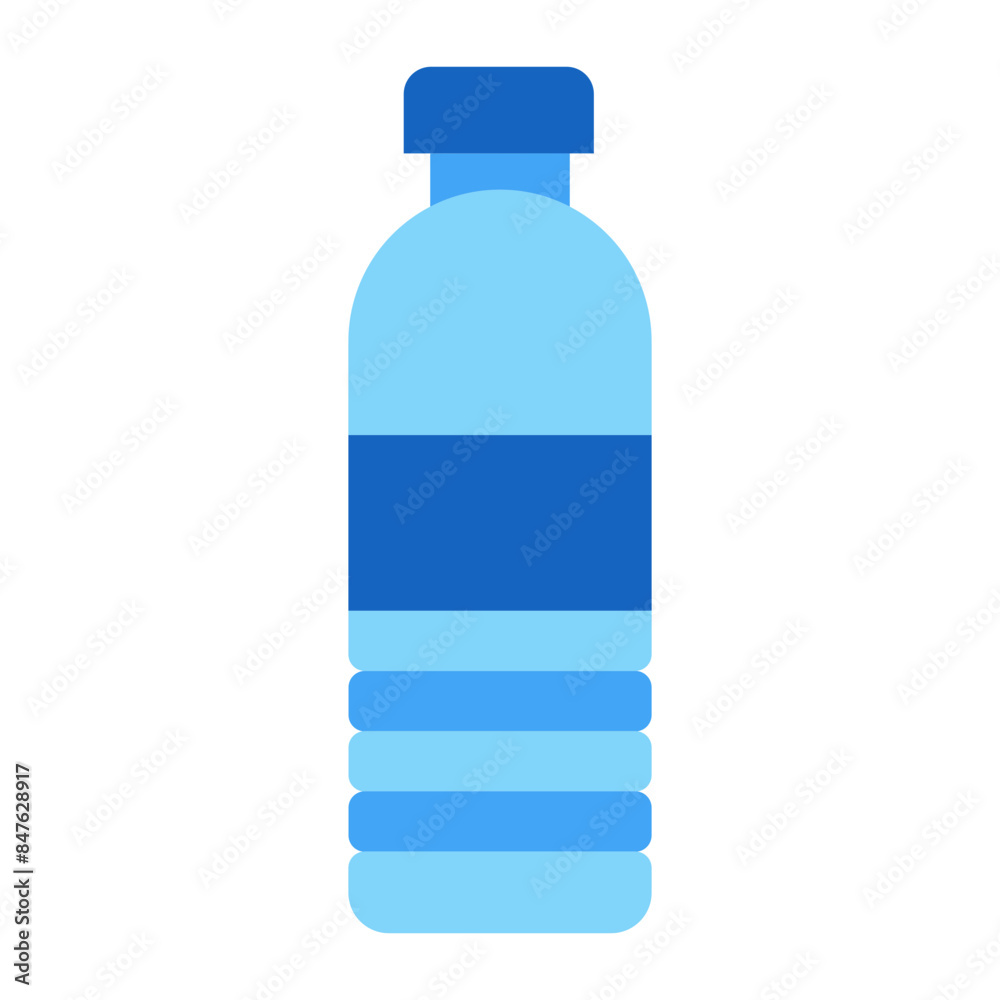 Water bottle  Flat icon