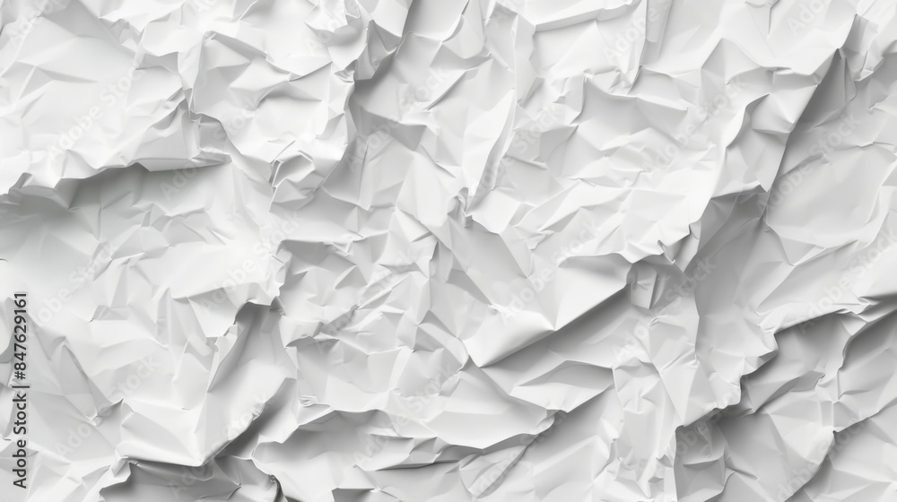Crumpled paper background illustration generared by ai Crumpled paper background illustration generared by ai