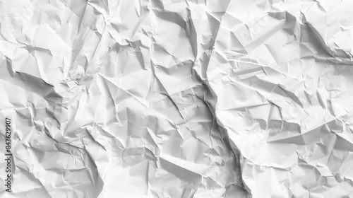 Crumpled paper background illustration generared by ai