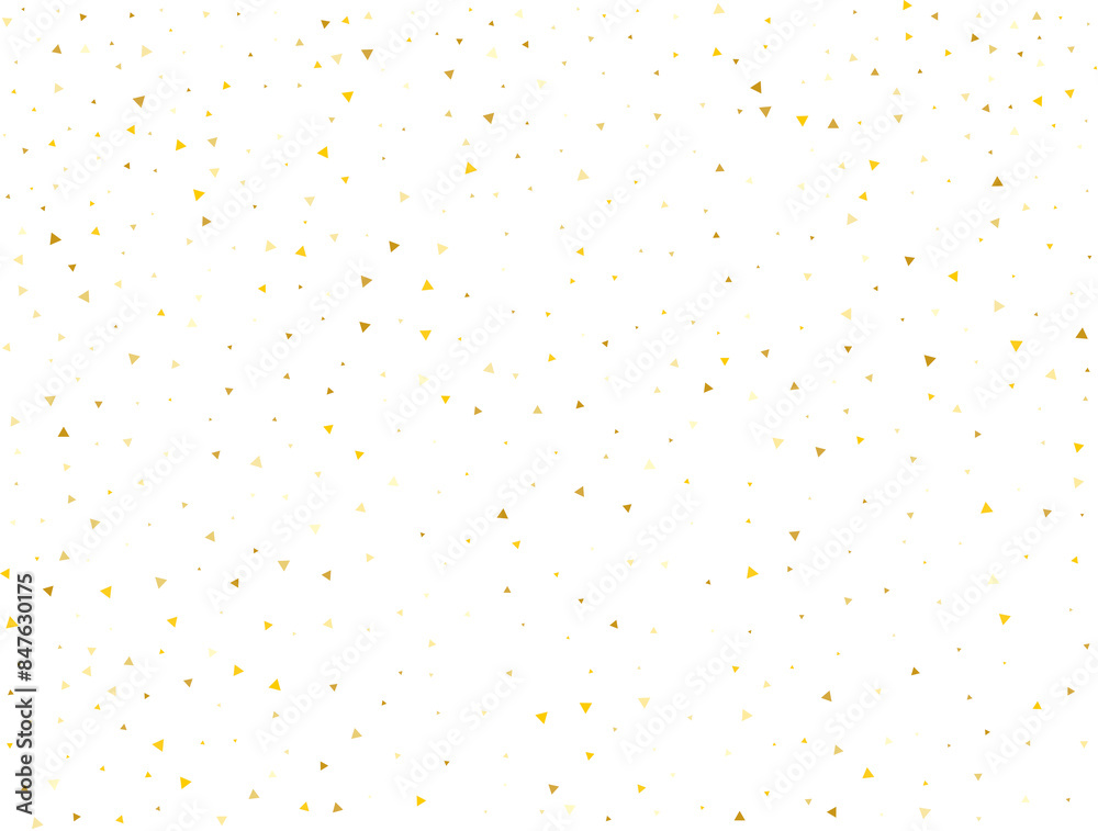 Yellow Triangle Confetti Yellow Triangle Confetti