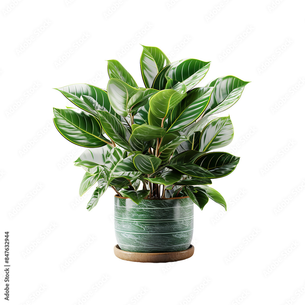 Plant pot for decoration on transparent background Plant pot for decoration on transparent background