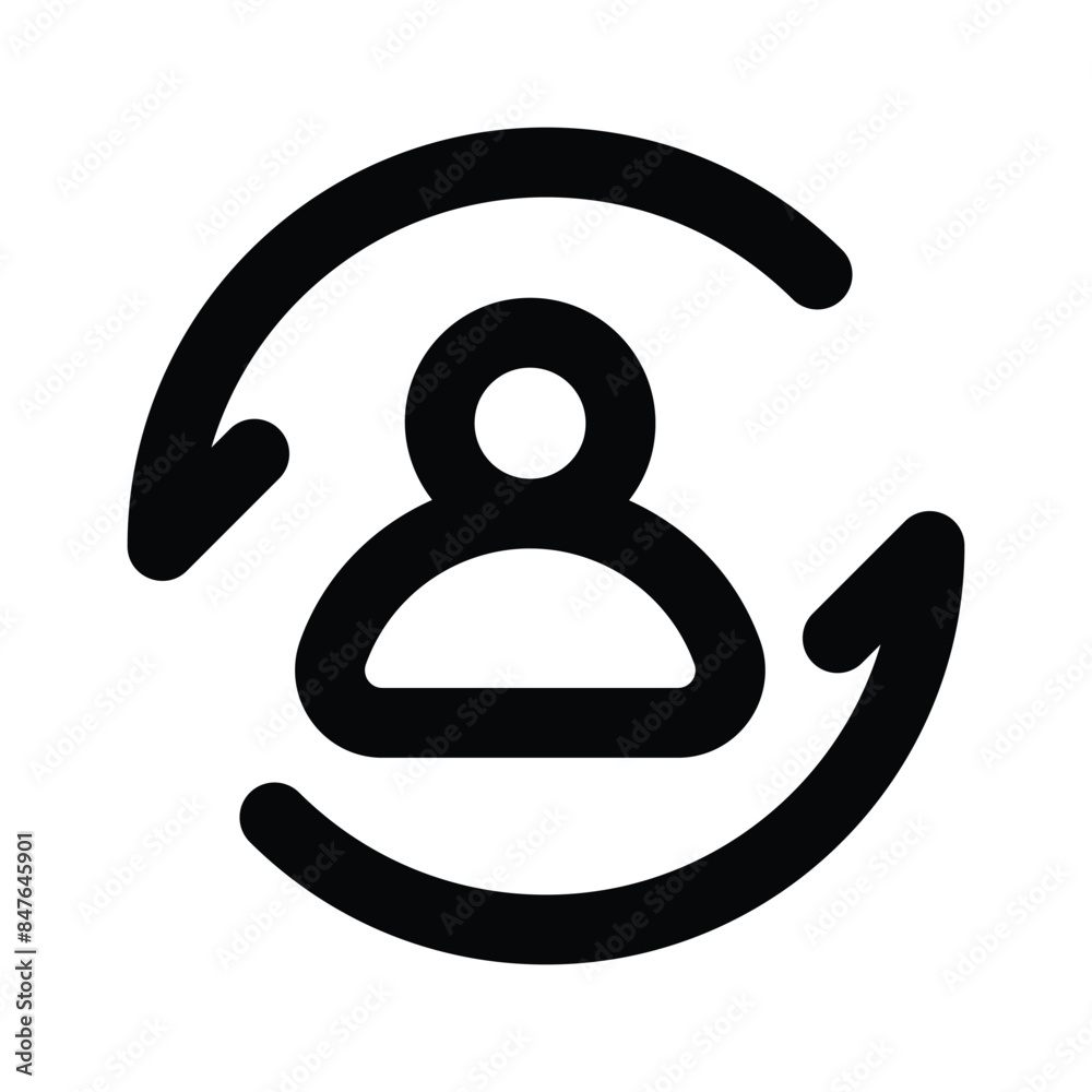 Take a look at amazing icon of retargeting in modern style Take a look at amazing icon of retargeting in modern style
