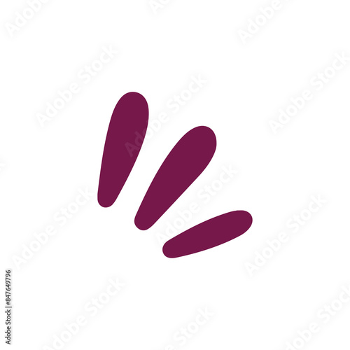 cute comic stroke element