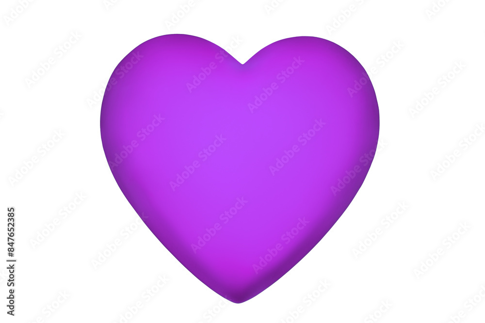 Purple heart white background isolated closeup, blue violet heart, love symbol, Valentines day sign, wedding invitation, greeting card design element, romantic holiday decoration, icon, illustration Purple heart white background isolated closeup, blue violet heart, love symbol, Valentines day sign, wedding invitation, greeting card design element, romantic holiday decoration, icon, illustration