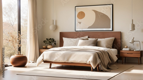bedroom with bed