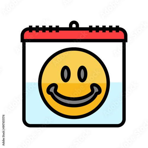 friendship international day color icon vector. friendship international day sign. isolated symbol illustration