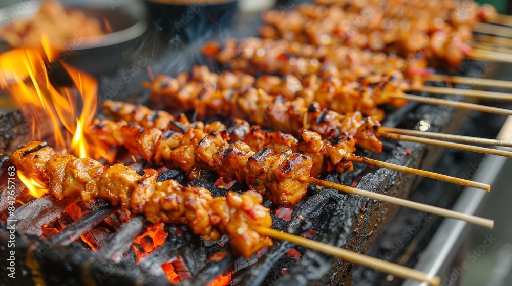 The Beauty of Flavor in Chicken Satay The Beauty of Flavor in Chicken Satay