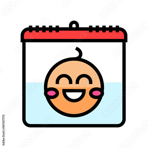 water world day color icon vector. water world day sign. isolated symbol illustration