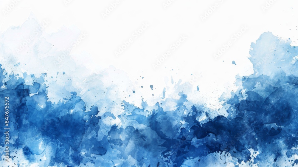 Watercolor brush background illustration generated by ai Watercolor brush background illustration generated by ai
