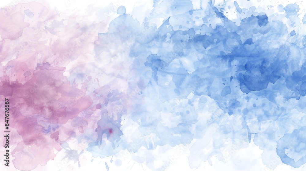 Fototapeta premium Watercolor brush background illustration generated by ai