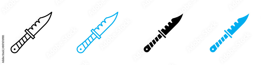 Knife Icon Perfect for Culinary and Kitchen Tool Illustrations Knife Icon Perfect for Culinary and Kitchen Tool Illustrations