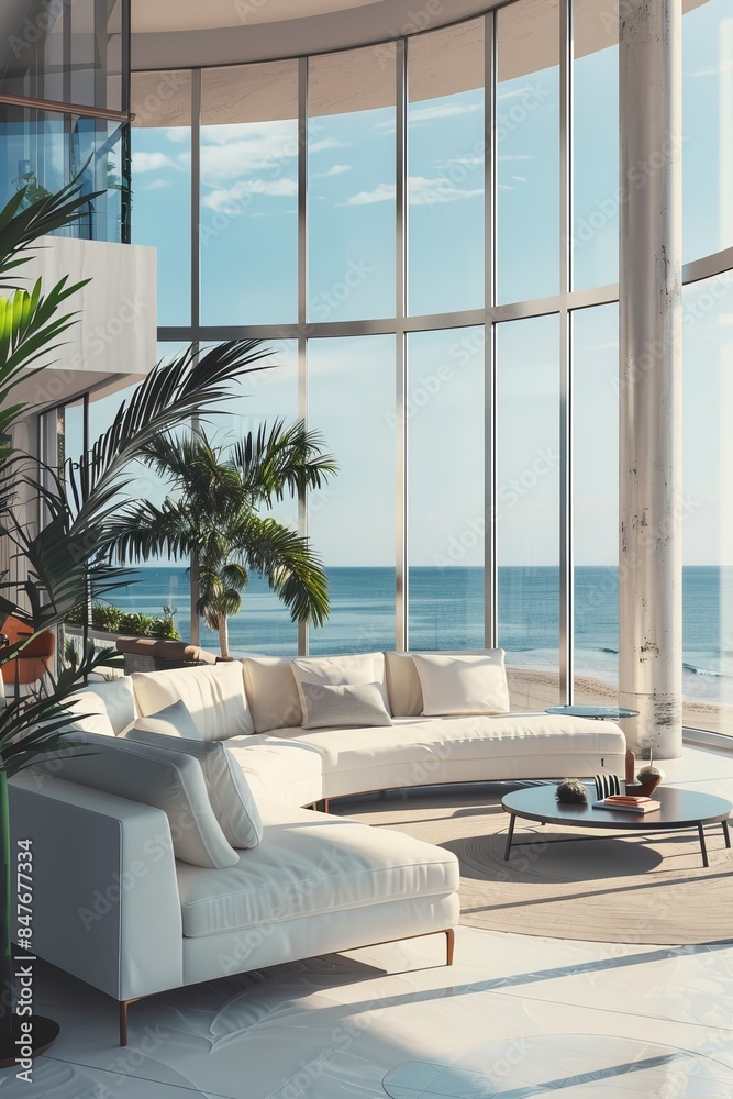 Fototapeta premium white hotel