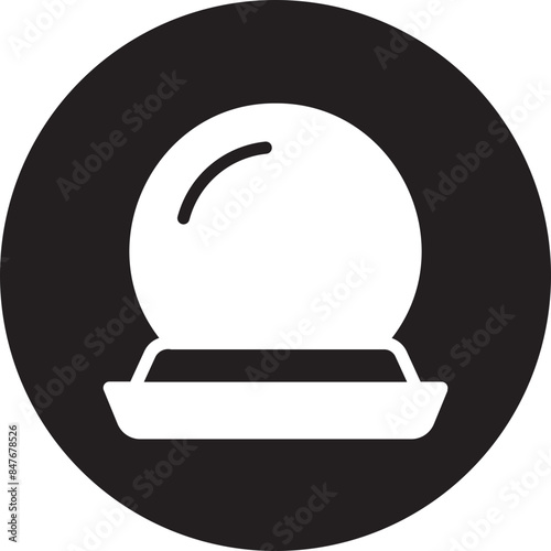 Fortune Teller glyph icon