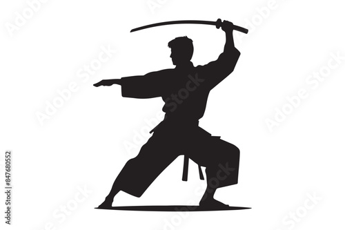  Aikido martial arts uniform.
