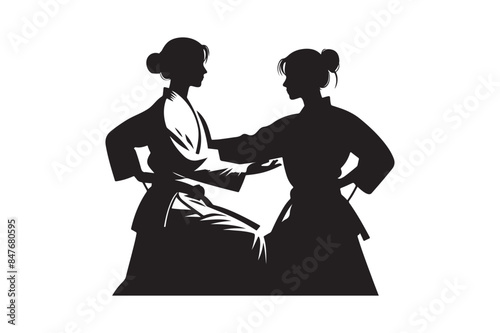Aikido martial arts.