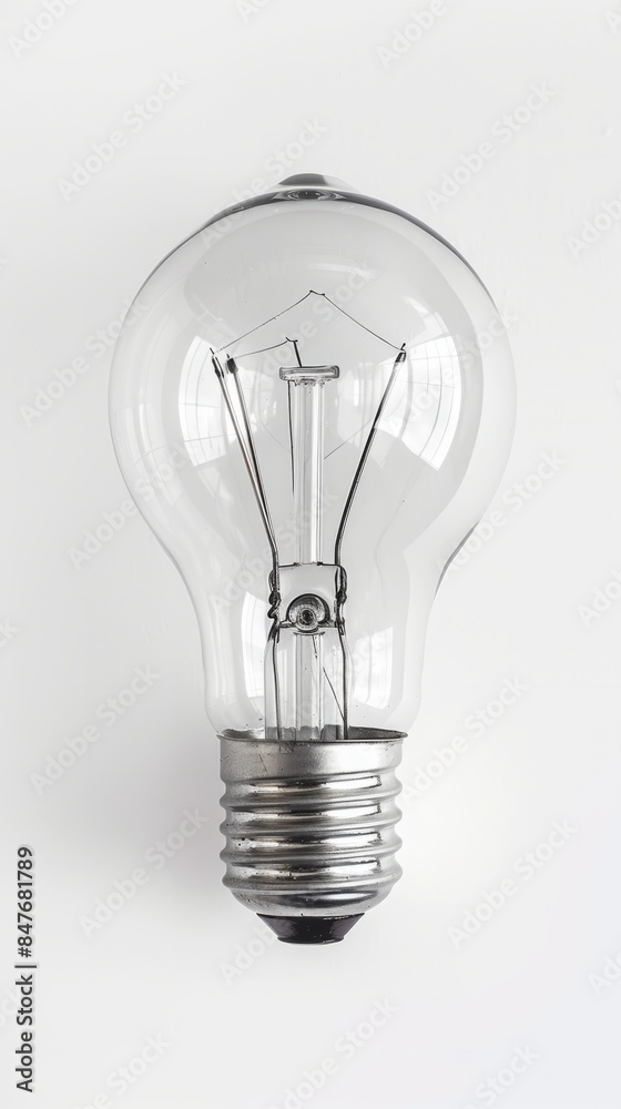 Light bulb isolated on white background Light bulb isolated on white background