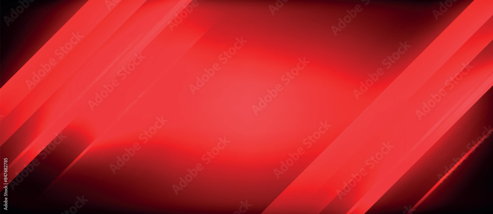 Fototapeta premium Neon dynamic diagonal light rays background. Techno digital geometric concept design for wallpaper, banner, presentation, background