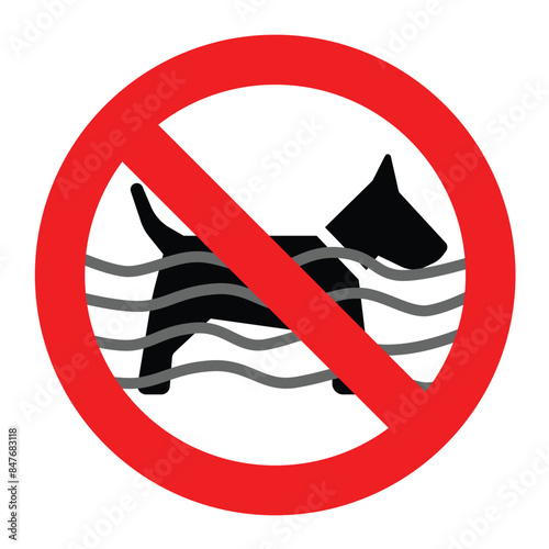 no pet allowed in the swimming pool area