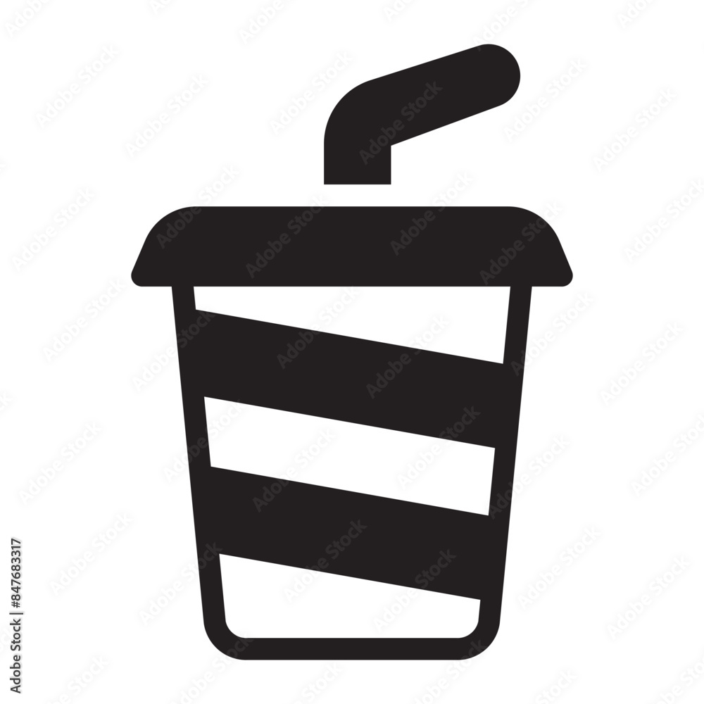 soda glyph icon soda glyph icon