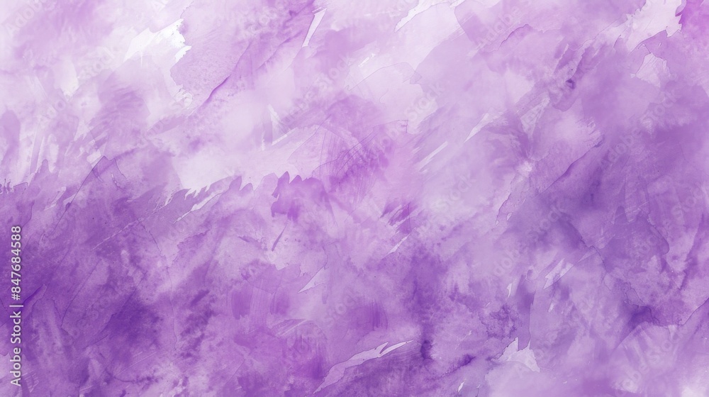 Watercolor brush purple background illustration generated by ai