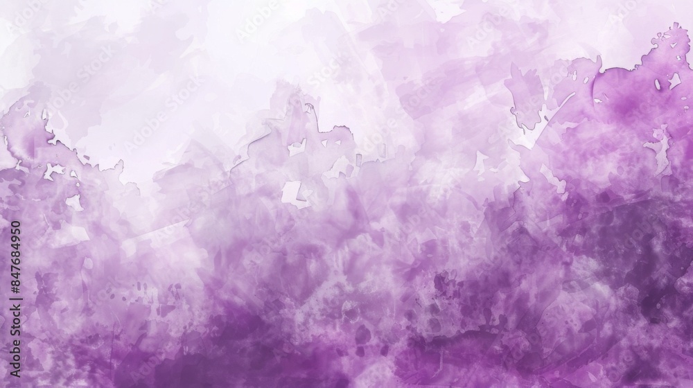 Watercolor brush purple background illustration generated by ai