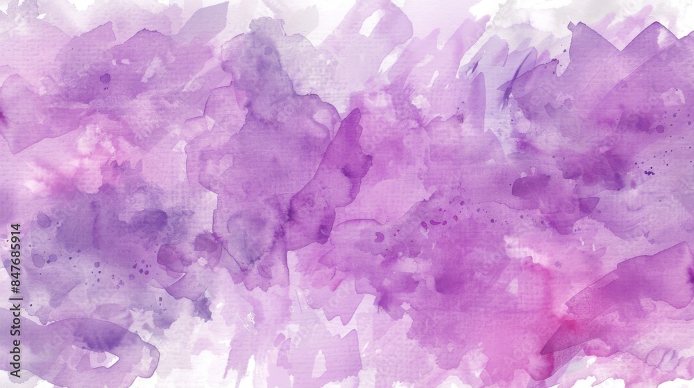 Watercolor brush purple background illustration generated by ai