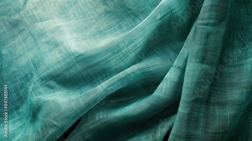 Turquoise Light Green Fresh Abstract Texture with Gradient and Ombre Effects, Elegant and Modern Design with Vibrant and Inviting Aesthetic