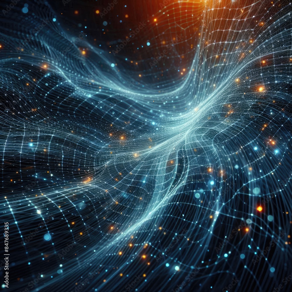 Digital Waveform: A Symphonic Fusion of Light and Motion with Generative AI. Digital Waveform: A Symphonic Fusion of Light and Motion with Generative AI.