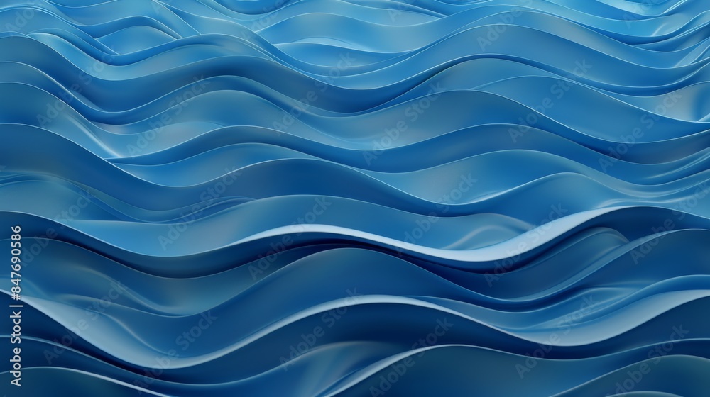 Sea ocean wave background illustration generated by ai Sea ocean wave background illustration generated by ai