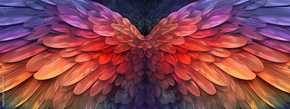Colorful Wings of Imagination Colorful Wings of Imagination