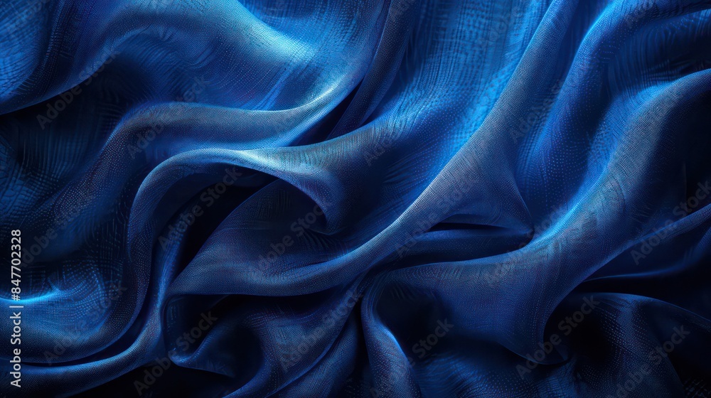 Fototapeta premium Aegean Blue Deep Abstract Texture with Gradient and Ombre Effects, Elegant and Modern Design with Stylish and Sophisticated Aesthetic