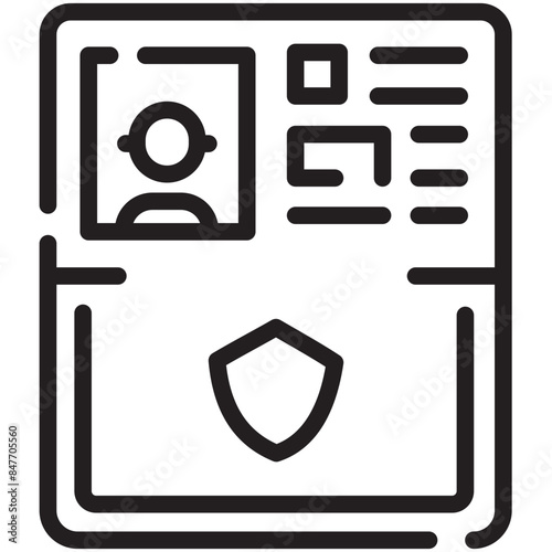 Police Identification Icon